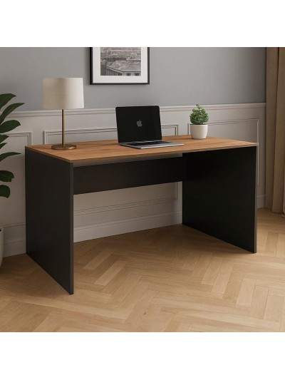 Письмовий стіл прямий 1200х750х650 Графіт MebTech - 1