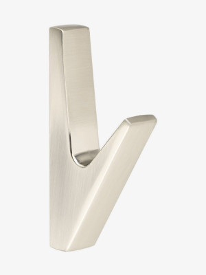 Гачок одинарний FF 15/106 браш Cатин нікель  - 1