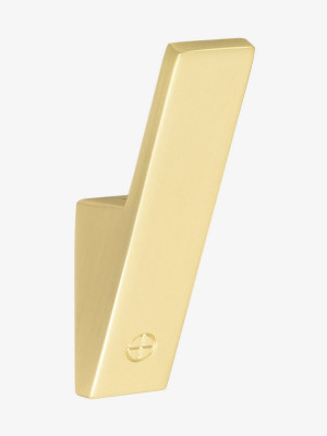 Крючок одинарный FF 15/108 матовое Золото GIFF - 1