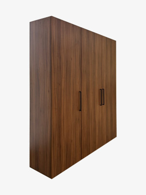 Шафа розпашна 3-дверна Горіх Діжон 1800х2300х450 (2 модулі) MebTech - 4
