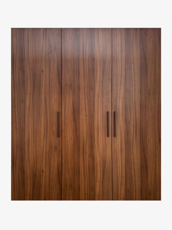 Шкаф распашной 3-дверный Орех Дижон 1800х2300х450 (2 модуля) MebTech - 1