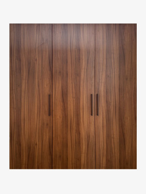 Шафа розпашна 3-дверна Горіх Діжон 1800х2300х450 (2 модулі) MebTech - 1