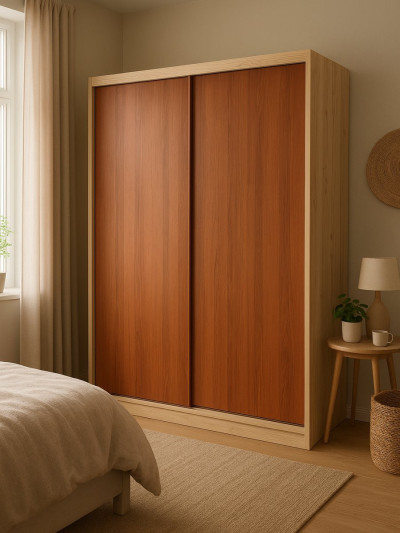 Шафа-купе 2-дверна Яблуня 1800х620х2300 MebTech - 2