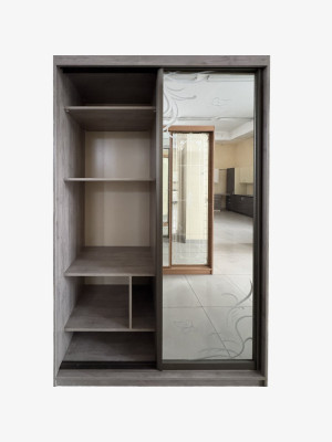 Шафа-купе 2-дверна дзеркало Метелики 1400х620х2300 MebTech - 3