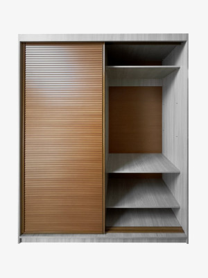 Шкаф-купе 2-дверный Яблоня жалюзи 1800х620х2300 MebTech - 2