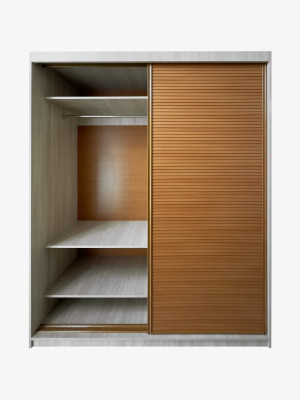 Шкаф-купе 2-дверный Яблоня жалюзи 1800х620х2300 MebTech - 3