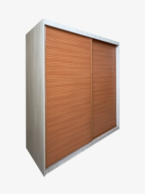 Шкаф-купе 2-дверный Яблоня жалюзи 1800х620х2300 MebTech - 4