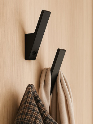 Гачок одинарний FF 15/108 матовий Чорний GIFF - 2