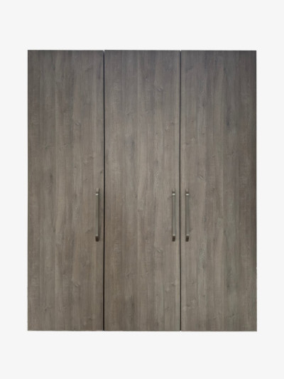 Шкаф распашной 3-дверный Дуб Уайт Ривер 1800х2300х450 (2 модуля) MebTech - 1