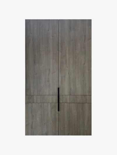 Шафа распашна 2-дверна Дуб Уайт Рівер 1200х2300х450 MebTech - 2