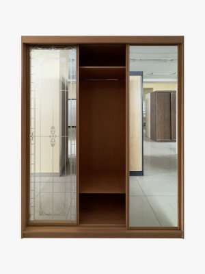 Шкаф-купе 3-дверный зеркало Витраж 1800х620х2300 MebTech - 3