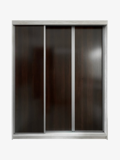 Шафа-купе 3-дверна Коричнева 1800х620х2300 MebTech - 2 2