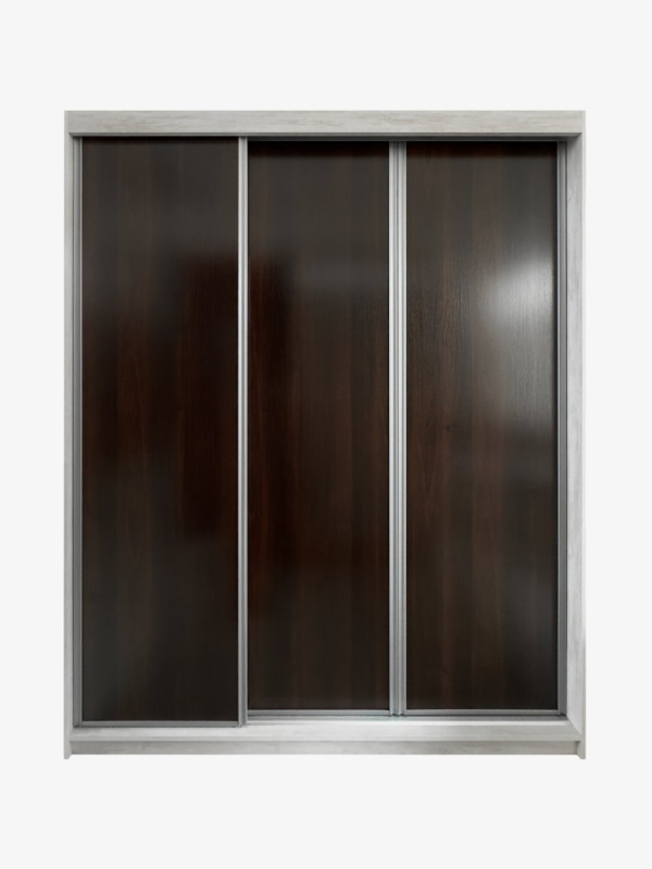 Шкаф-купе 3-дверный Коричневый 1800х620х2300 MebTech - 1