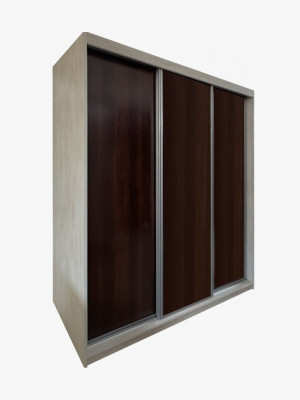 Шкаф-купе 3-дверный Коричневый 1800х620х2300 MebTech - 4