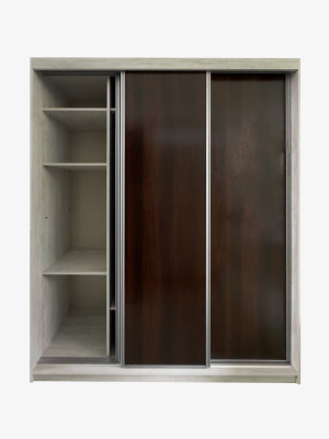 Шкаф-купе 3-дверный Коричневый 1800х620х2300 MebTech - 5