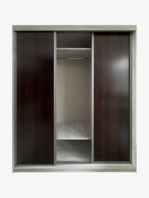 Шкаф-купе 3-дверный Коричневый 1800х620х2300 MebTech - 7