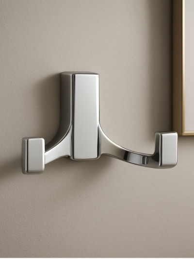 Гачок подвійний WL 03 G2 Хром  - 4