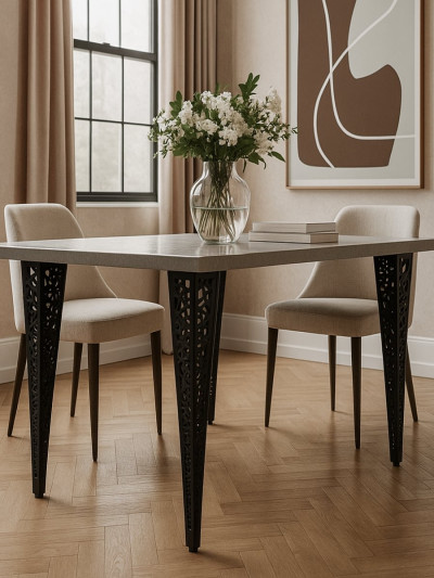 Опора для столу H710 мм Париж Чорна  - 1 2