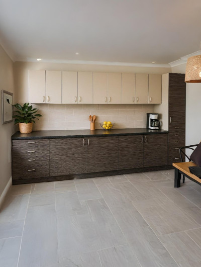 Кухня Сафари 3,6 метра Зебрано + Ваниль (ЛДСП фасады) MebTech - 2