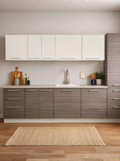 Кухня Дібрава 3,2 метра Дрифвуд + Камель беж (ЛДСП фасади) MebTech - 3