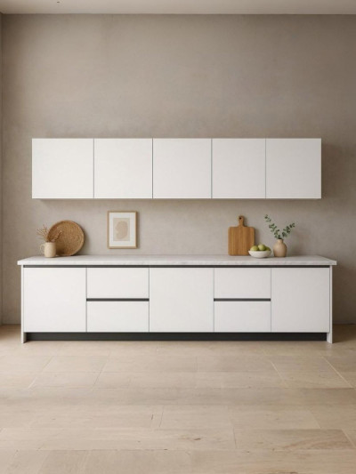 Кухня Таити 3 метра Белая (фасады AGT АКРИЛ) MebTech - 3