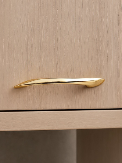 Ручка скоба мебельная UN 9203 128 Золотая Rolla - 1 2