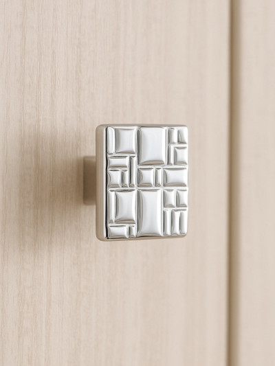 Ручка кнопка меблева RO CB 467 Хром Rolla - 1 2