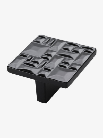 Ручка кнопка меблева CEBI 467.032 Чорний глянець MebTech - 1