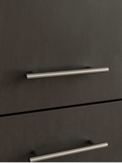 Ручка меблева рейлінгова RE 1006/192 (Rolla) сатин Rolla - 1 2