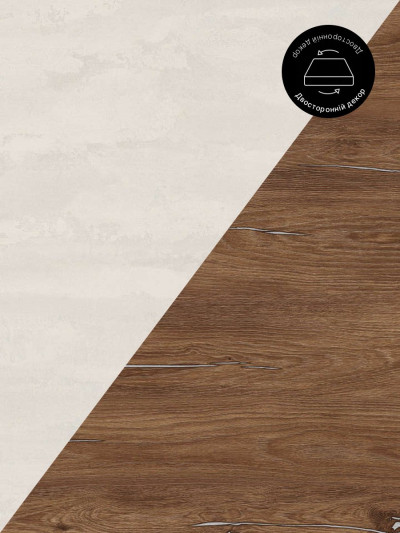 Стінова панель 2-стороння Kronospan K349 RT - K545 RW 4100х640х10мм Kronospan - 2