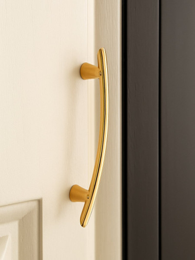 Ручка для мебели дуга US 0503 96 Золото Rolla - 1 2