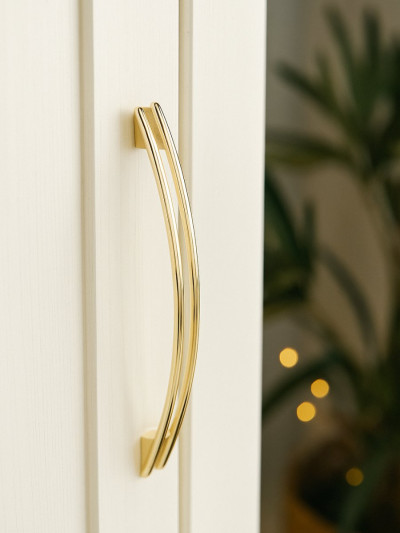 Ручка для меблів дуга UN 7203 128 Золото Rolla - 1 2