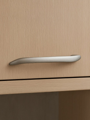 Ручка для мебели скоба UN 9206/96 Сатин MebTech - 2