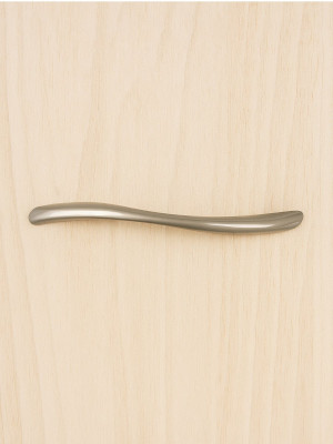 Ручка для меблів дуга UN 8306 128 Сатин Rolla - 1