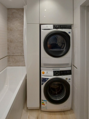 Просторная ванная комната с отдельным туалетом AZ-02  - 3