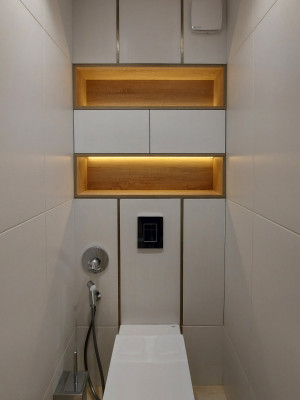 Просторная ванная комната с отдельным туалетом AZ-02  - 5