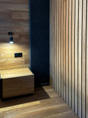 Гардеробная комната в графитовом цвете  - 7