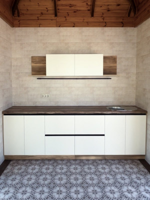 Кухня для альтанки в скандинавском стиле  - 2