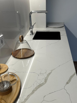 Інстаграмна сіра кухня із преміальних матеріалів  - 3