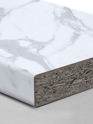 Столешница влагостойкая S946 Статуарио 38 мм 4200х600 мм MR3 1U LuxeForm LuxeForm - 2