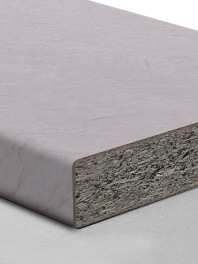 Столешница 38 мм Белый Камень 1U 3.05/0.6 S967 MR6 LuxeForm - 2 2