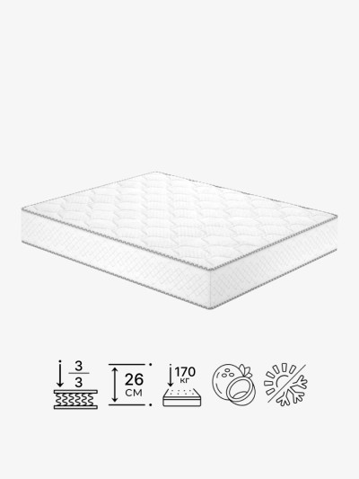 Пружинный матрас Sun/Сан Matroluxe - 1 2