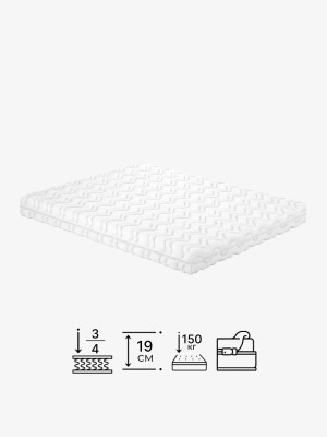 Беспружинный матрас Leeds Latex/Лидс Латекс Matroluxe - 2