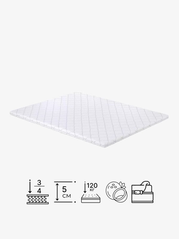 Матрац топпер Futon cocos/Футон кокос 1 Matroluxe - 1