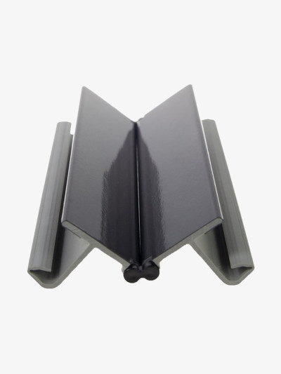 Кут до цоколю 90-135° Чорний універсальний  - 3