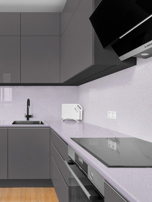 Столешница W500 MR6 Камень Гриджио 38 3050х600 мм влагостойкая LuxeForm LuxeForm - 3