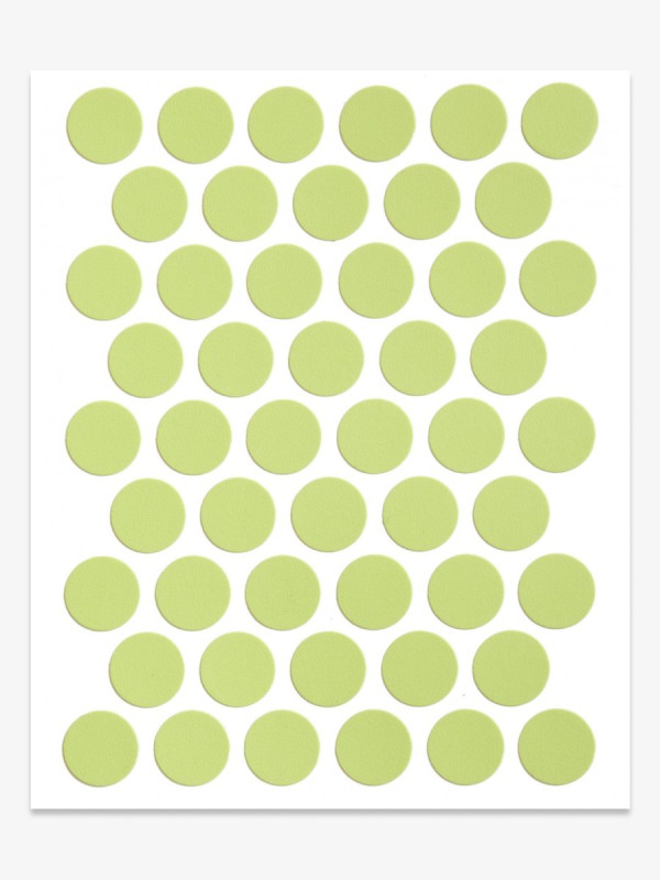 Заглушка конфирмат А-6262 Зеленая вода самоклейка 14мм  - 1