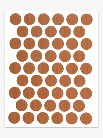 Заглушка конфирмат А-7043 Ольха А-7043 самоклейка 14мм  - 1