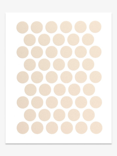 Заглушка конфирмат А-0325 Бежевый самоклейка 14мм  - 1