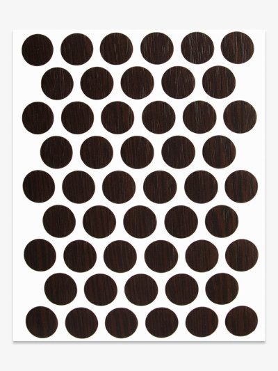 Заглушка конфирмат А-7104 Венге самоклейка 14мм  - 1